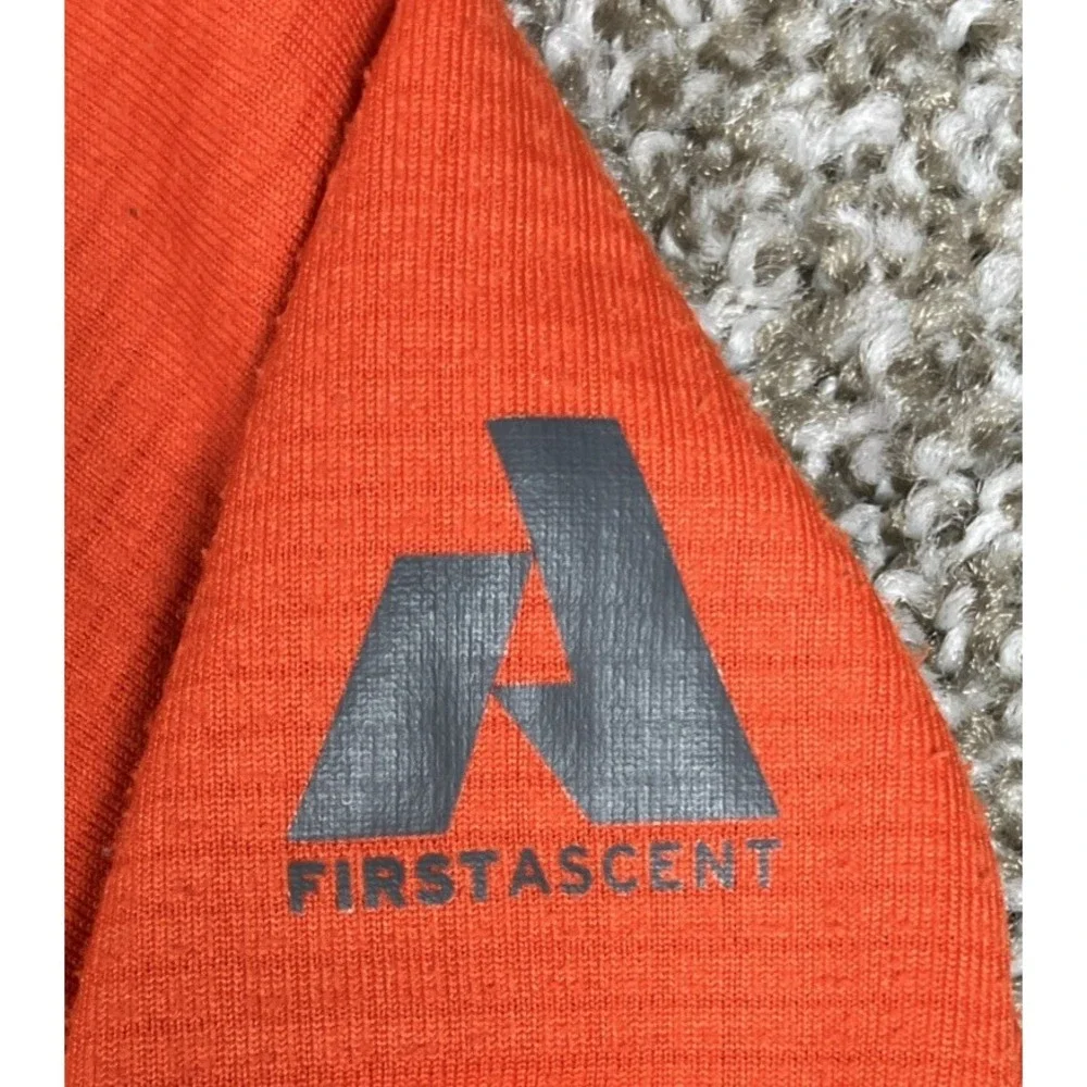 Eddie Bauer 1/4 Zip Pullover First Ascent FreeHeat Waffle Knit Men's Size Medium